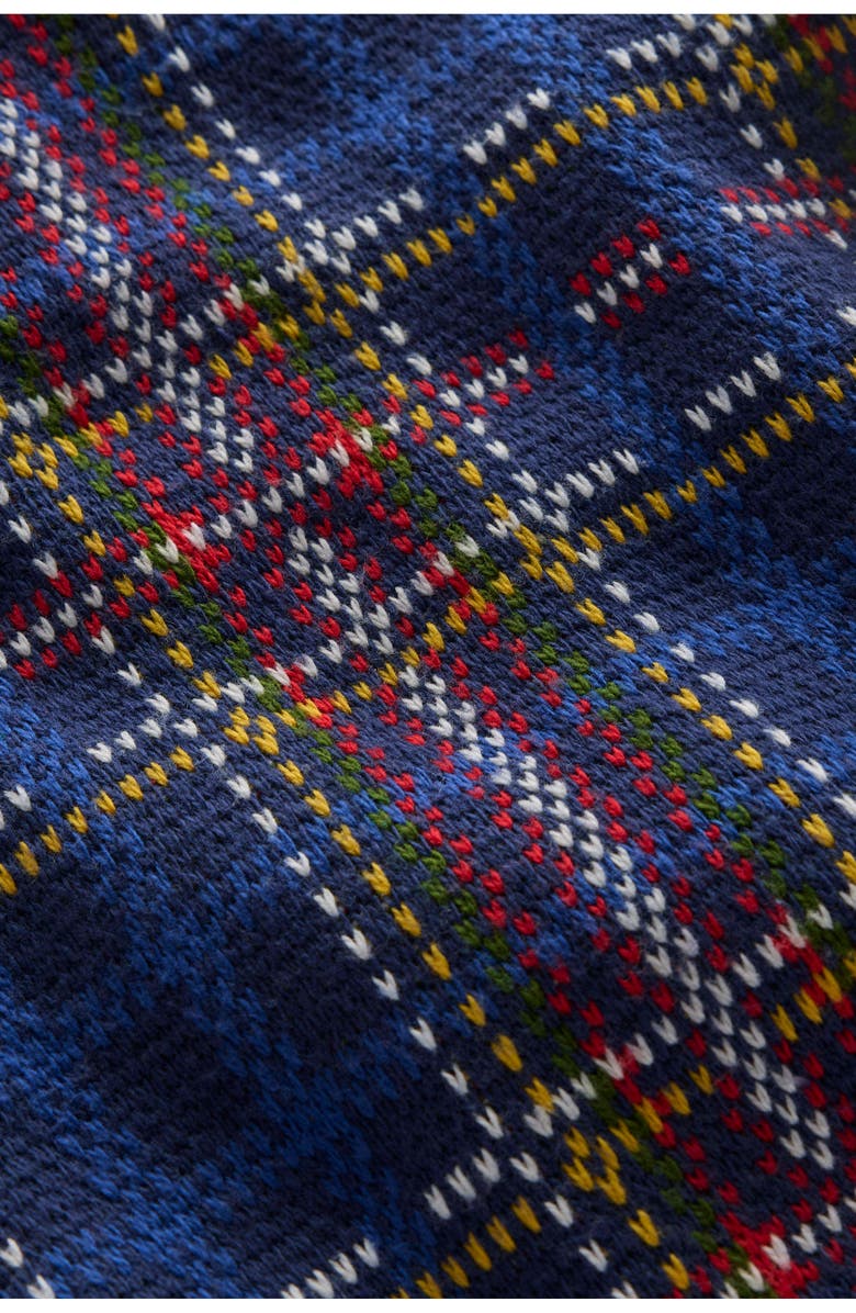 Boden Kids' Plaid Sweater, Alternate, color, Multi Check