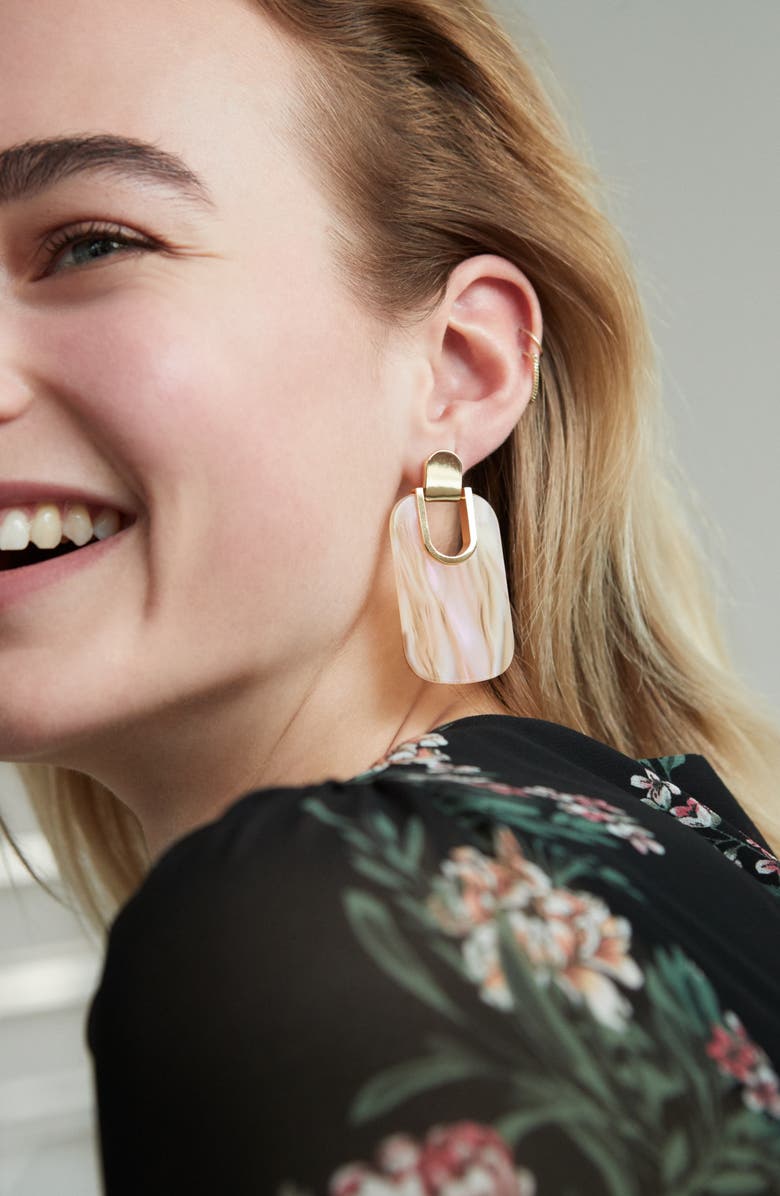 Kate Spade New York statement earrings, Alternate, color,