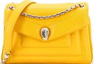 Pre-Owned Bvlgari Serpenti Reverse Shoulder Bag Leather Small
