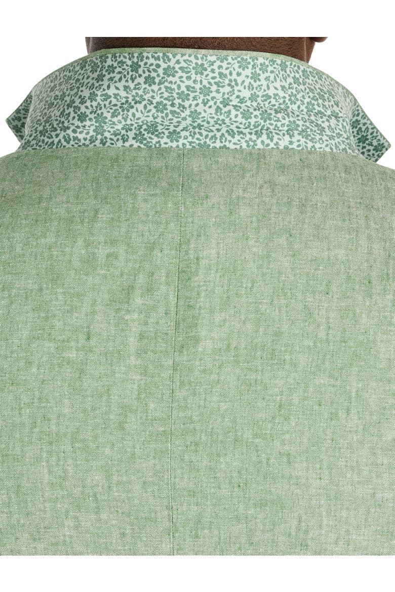 Big & Tall Jacket-Relaxer Linen-Blend Sport Coat V2, Alternate, color, GREEN