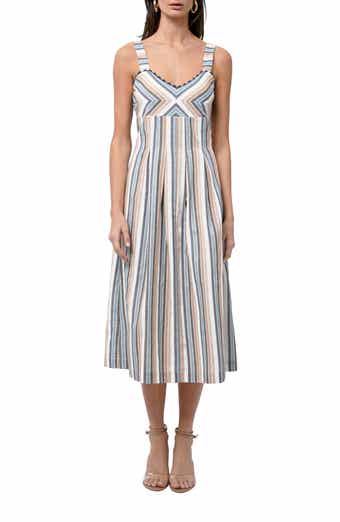 Adelyn Rae Inez Stripe Sleeveless Dress