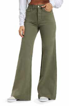 Good American Good Waist Palazzo Jeans