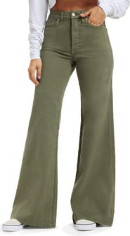 Good American Good Waist Palazzo Jeans