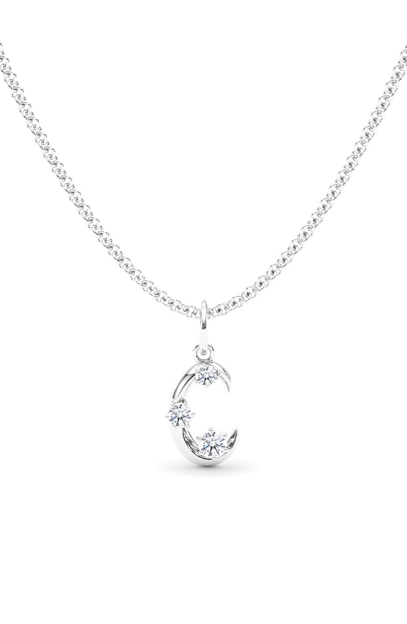 C - 18K WHITE GOLD