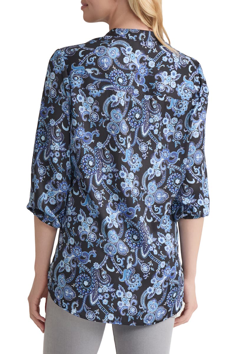 Jones New York Paisley Print Tunic, Alternate, color,