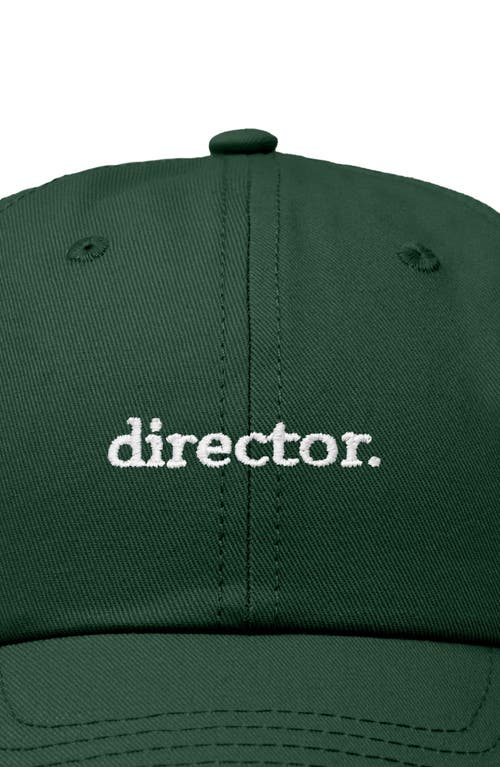 DALIX DALIX DIRECTOR EMBROIDERED LOW CROWN CAP 