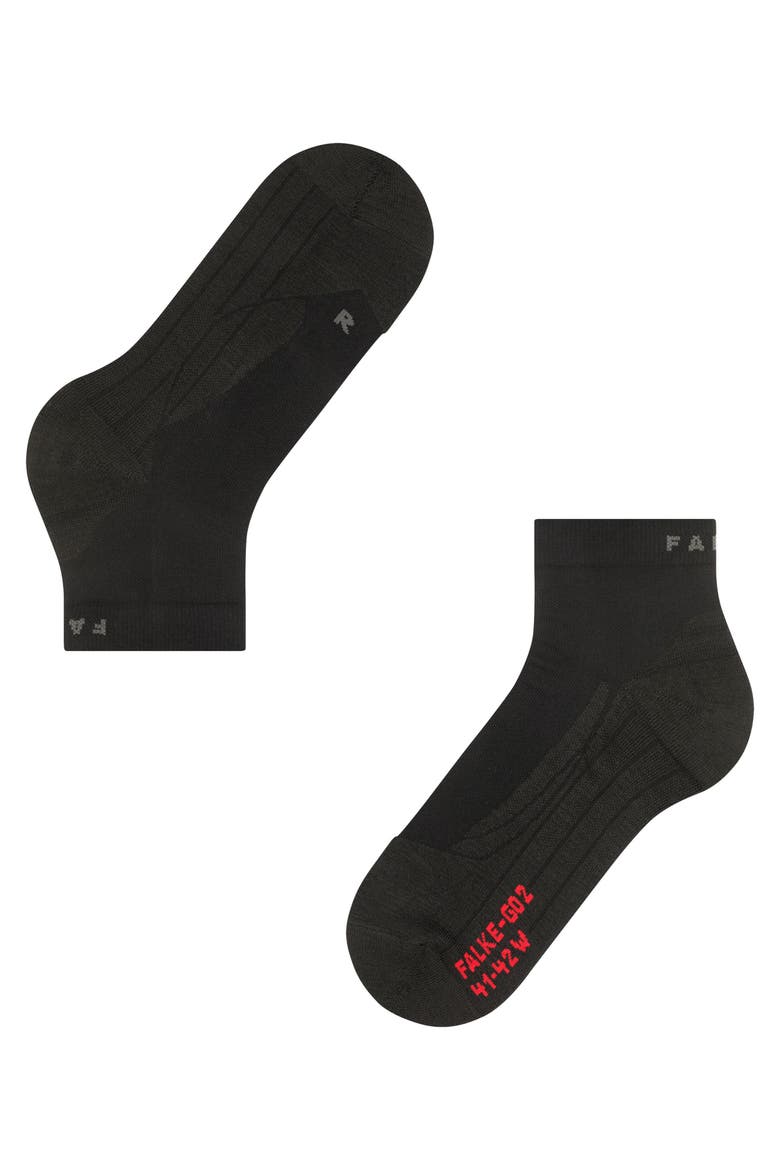 GO2 High Ankle Golf Socks for Spiked Shoes, Alternate, color, Black