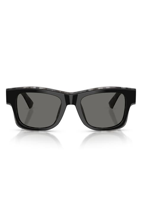 52mm Square Sunglasses
