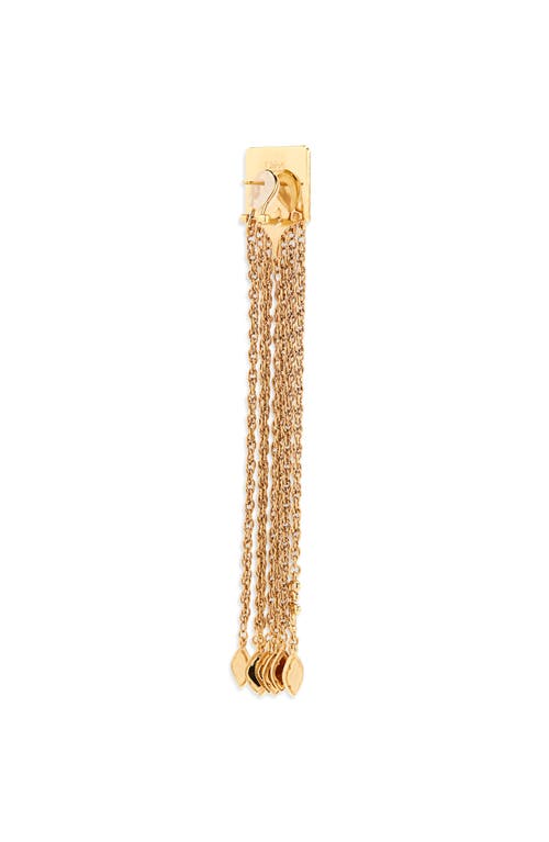 Chloé Chain-fringed Gold-tone Earrings