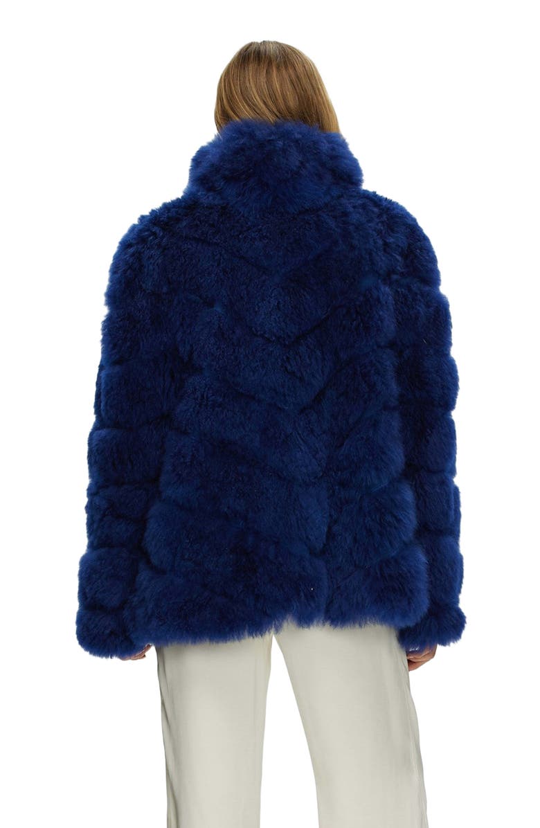 GORSKI Select Cashmere Goat Diagonal Jacket, Alternate, color, Royal Blue