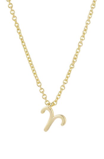 Adornia Zodiac Sign Pendant Necklace
