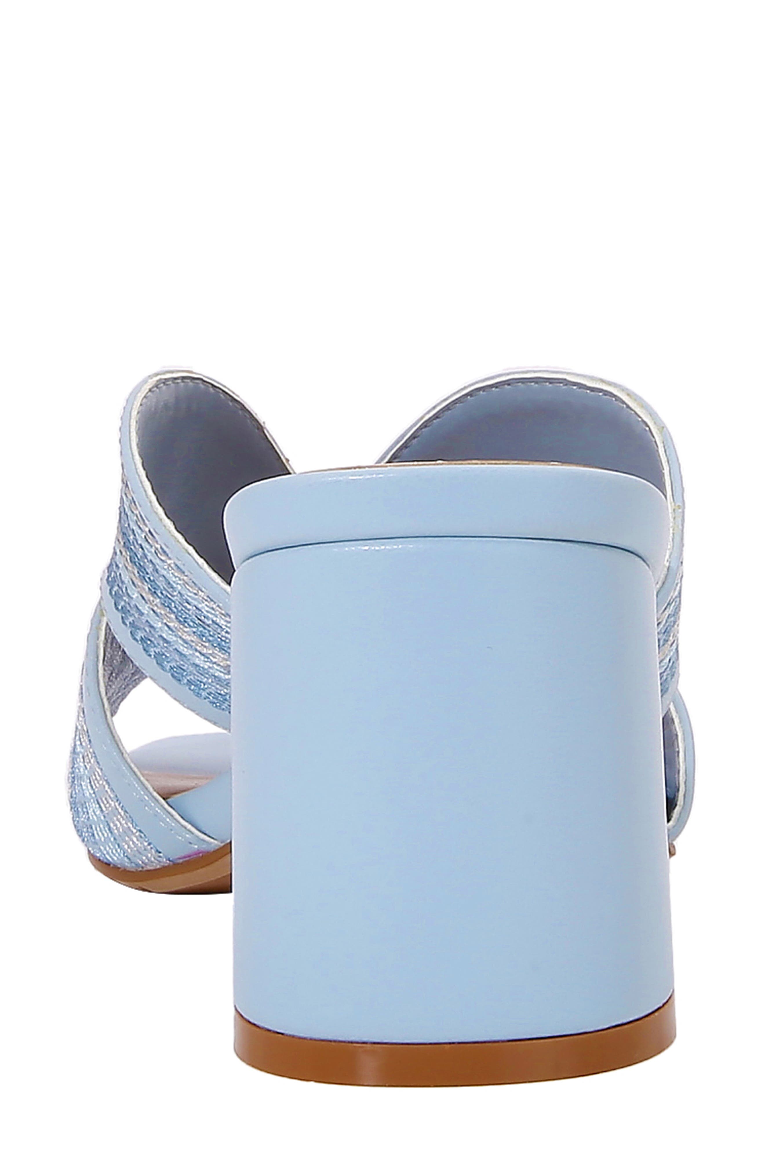 Venice Slide Sandal, Alternate, color, BLUE MULTI