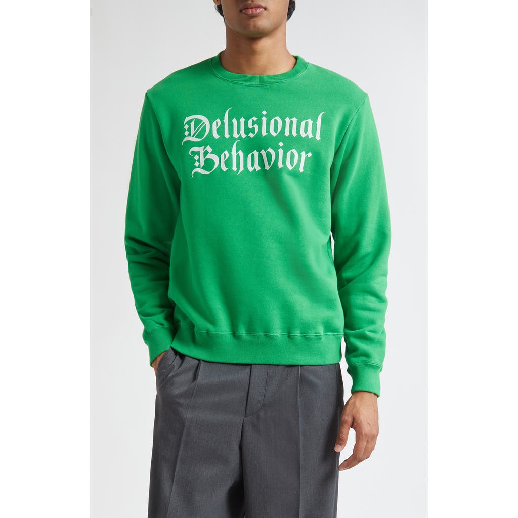 Undercover Graphic Sweatshirt in Light Green  product