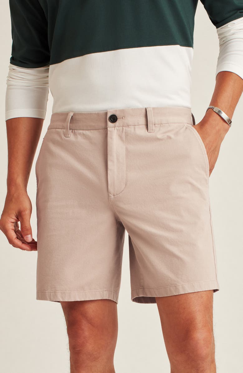 Bonobos Washed Stretch Cotton Chino Shorts, Alternate, color, Baja Dunes