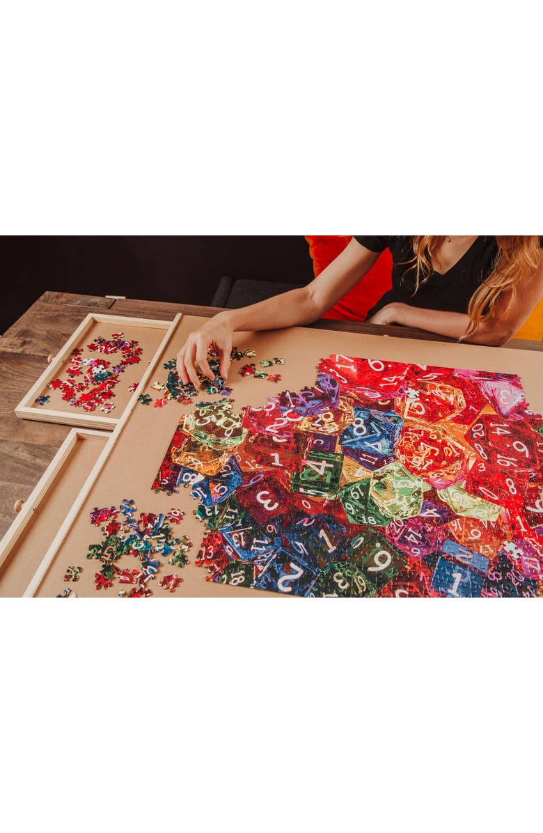 Toynk Dice, Dice, Baby! 1000 Piece Jigsaw Puzzle, Alternate, color, Red