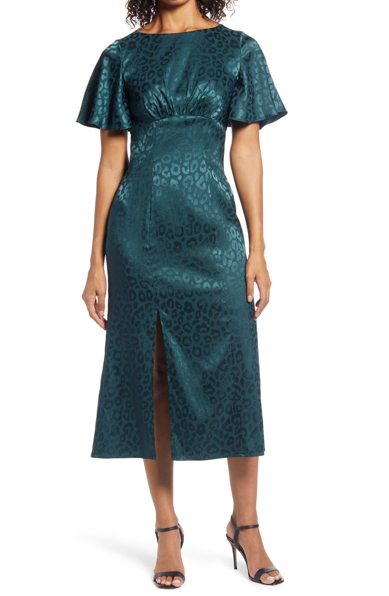 Chi Chi London Dalisay A-Line Dress, Main, color,