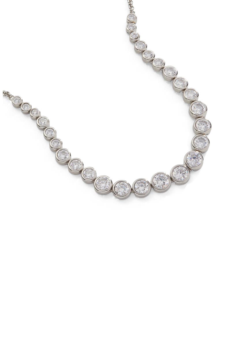 Crystal Pearl Stranded Bracelet Set, Alternate, color, Silver