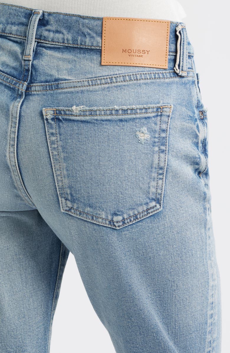 MOUSSY VINTAGE Selbyville Slim Straight Leg Jeans, Alternate, color, Light Blue