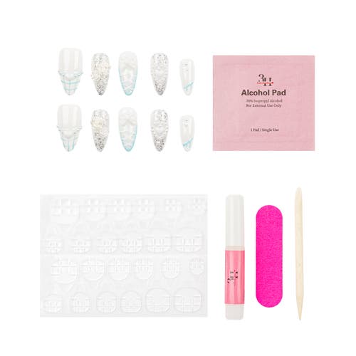 3h Nails Crystal Frost Luxury Hand Made Press On Nails