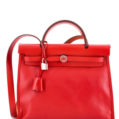 Herbag Zip Berline Vache Canvas And Leather 31
