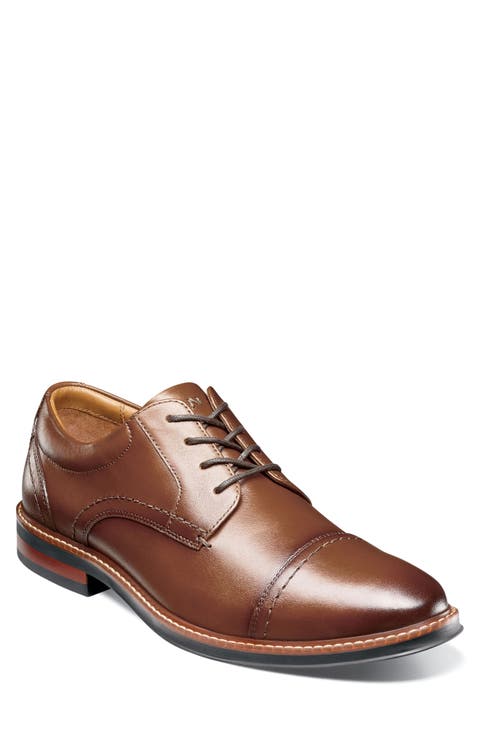 Calderone Cap Toe Derby - Wide Width Available (Men)