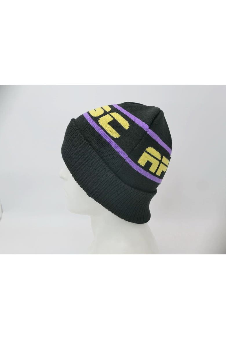 Après Beanie - Black, Purple, Yellow, Alternate, color, Black, Purple, Yellow