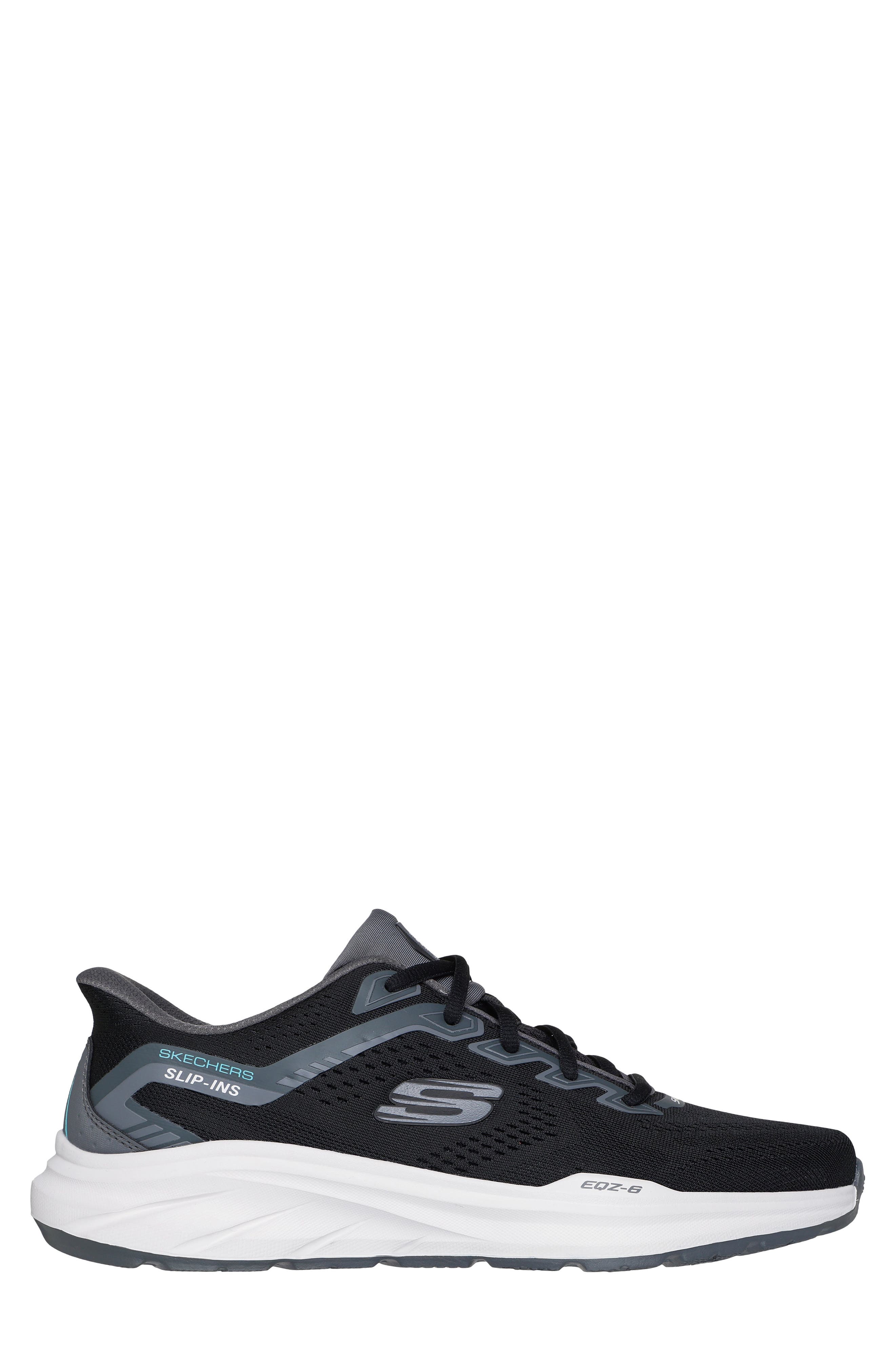 SKECHERS Slip-Ins<sup>™</sup> Relaxed Fit<sup>®</sup> Sneaker, Alternate, color, Black