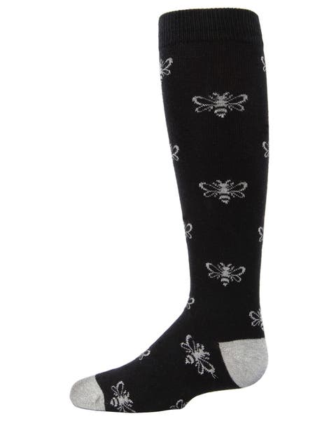 Busy Bee Glitter Knee High Socks (Toddler, Little Kid & Big Kid)