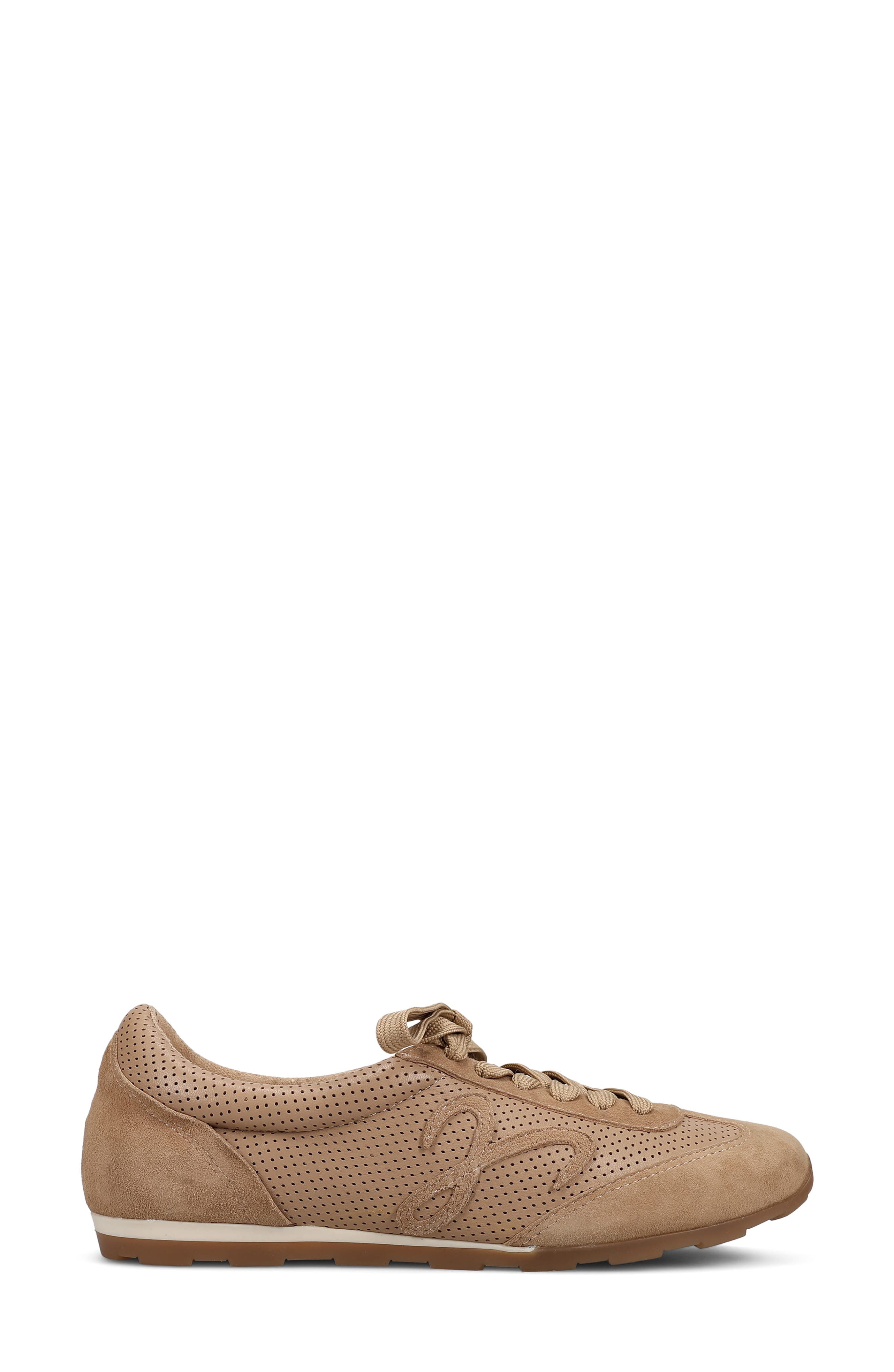 Farryn Lace-Up Sneaker, Alternate, color, BROWN