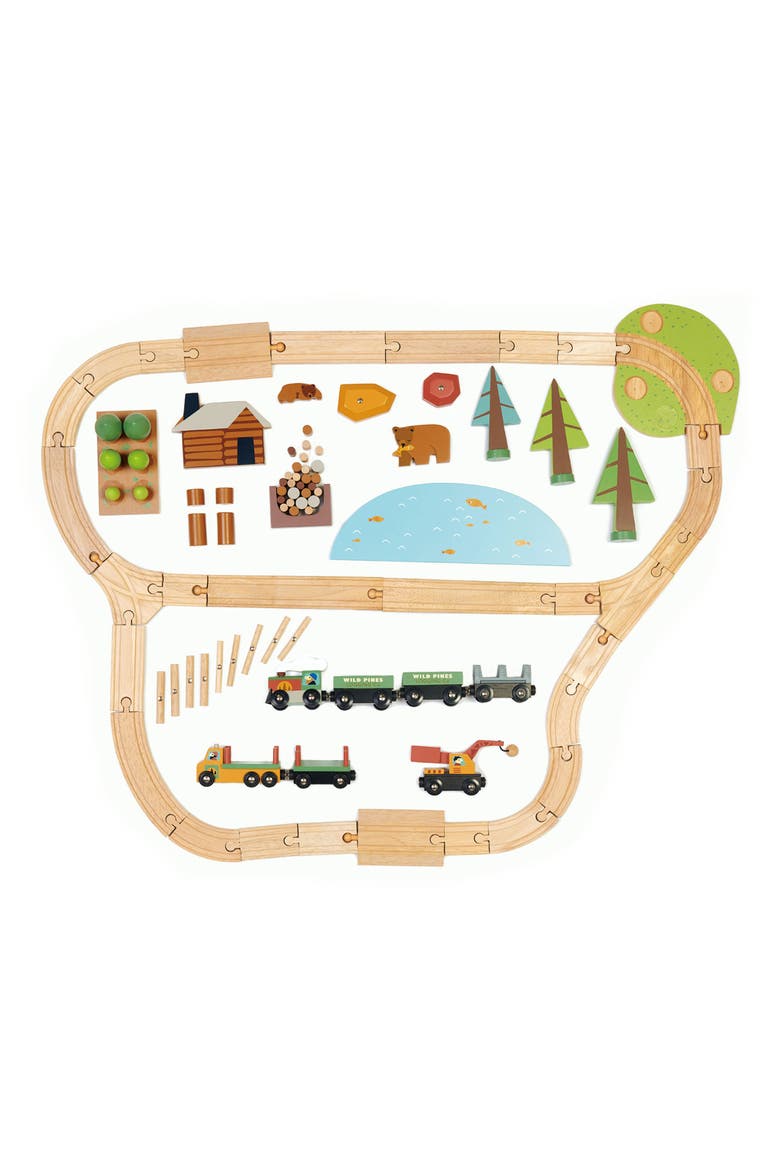 Wild Pines 30-Piece Train Set, Main, color, MULTI