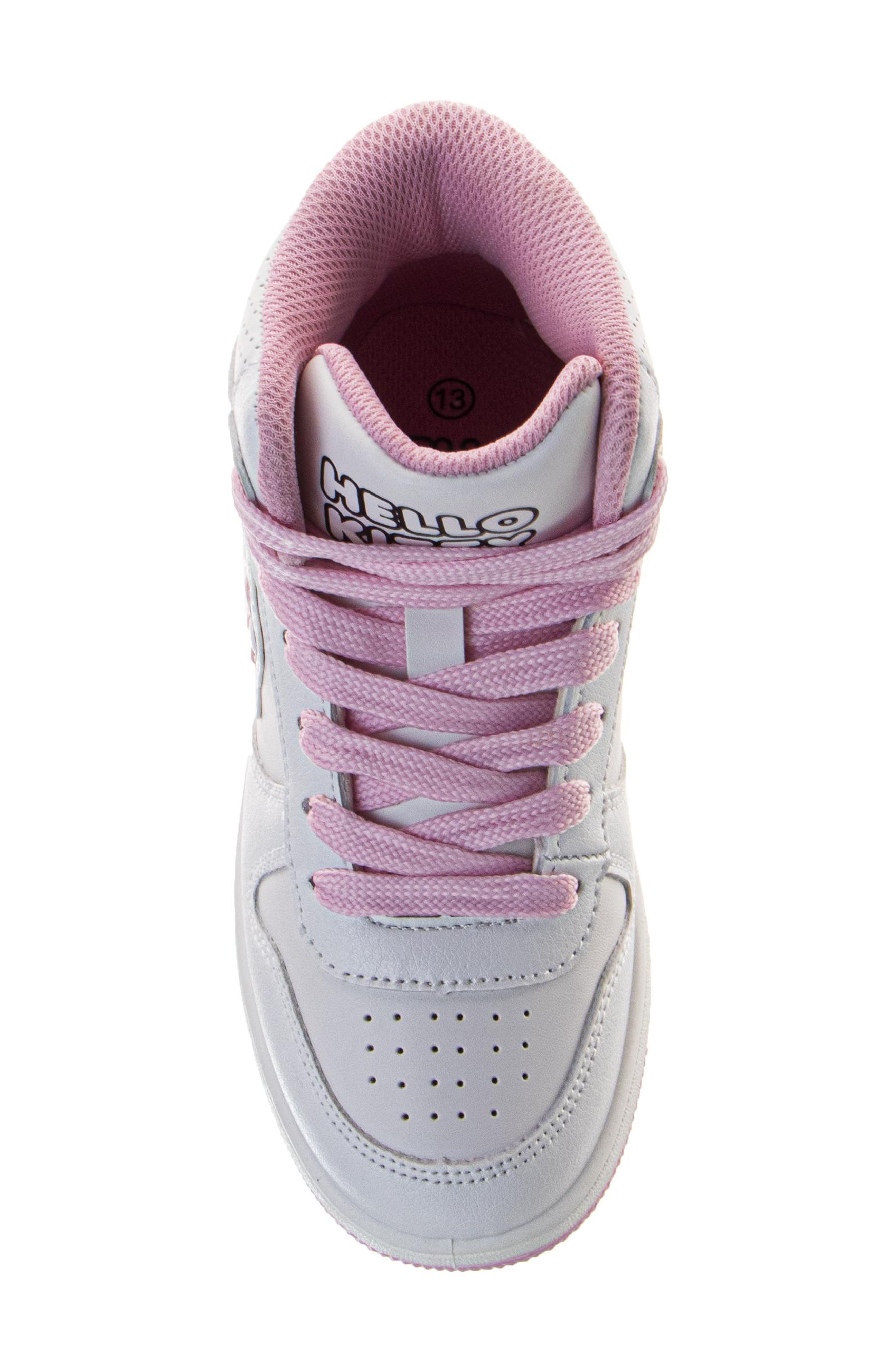 JOSMO Kids' Hello Kitty High Top Sneaker, Alternate, color, 