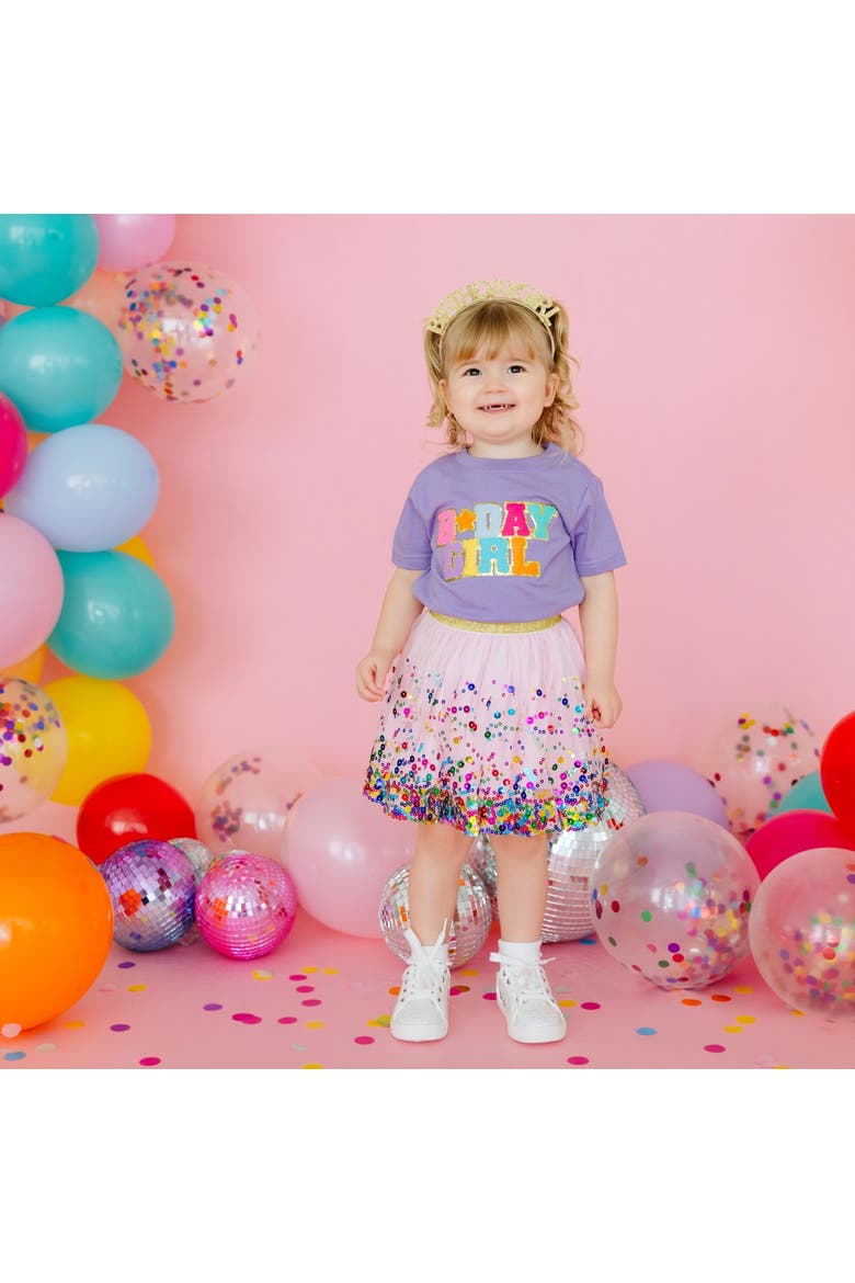 Pink Confetti Tutu, Alternate, color, Pink