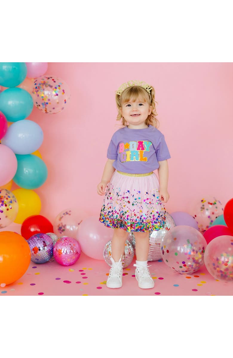 Sweet Wink Pink Confetti Tutu, Alternate, color, Pink