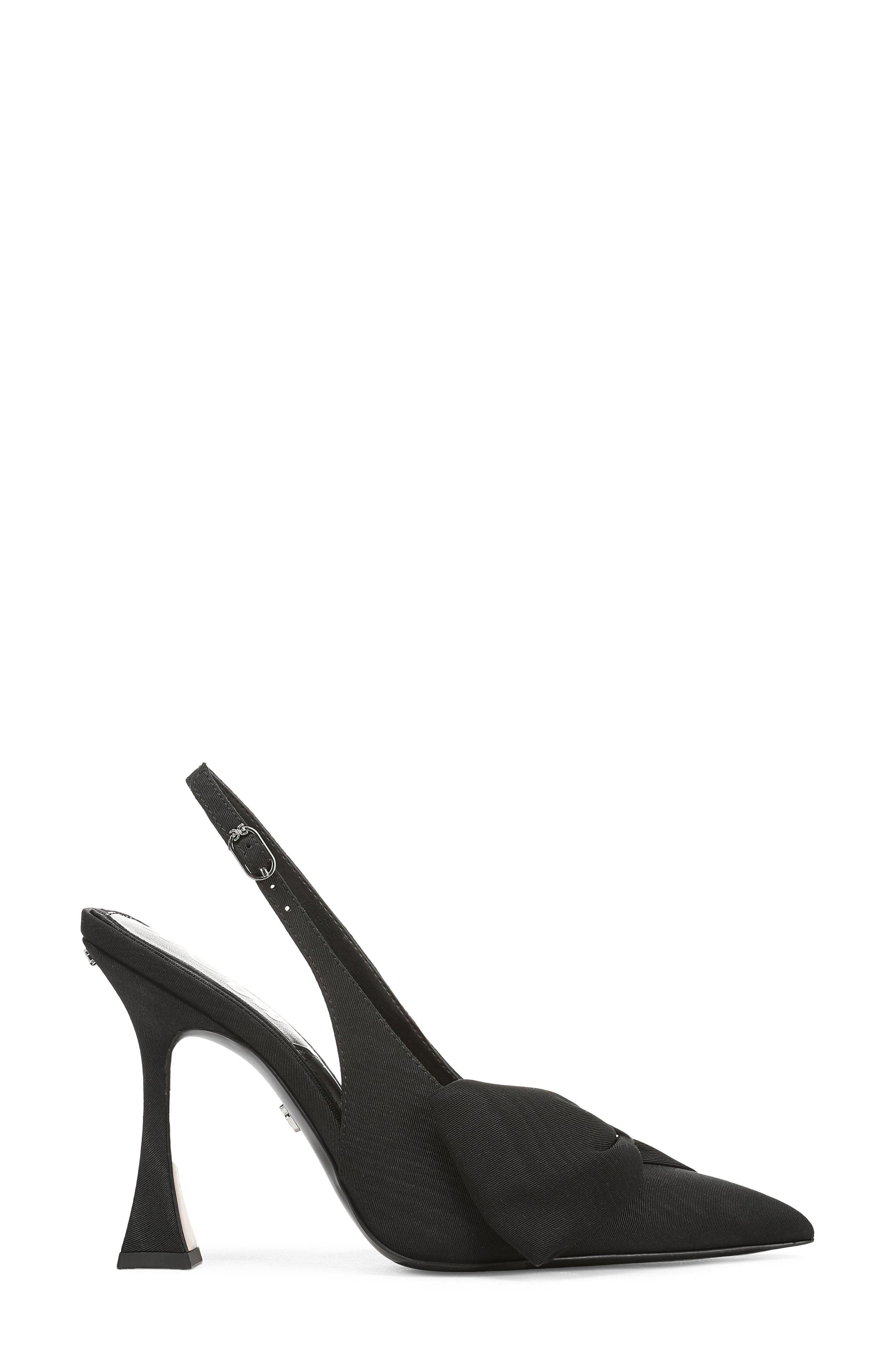 Sam Edelman Onia Pointed Toe Slingback Pump, Alternate, color, Black
