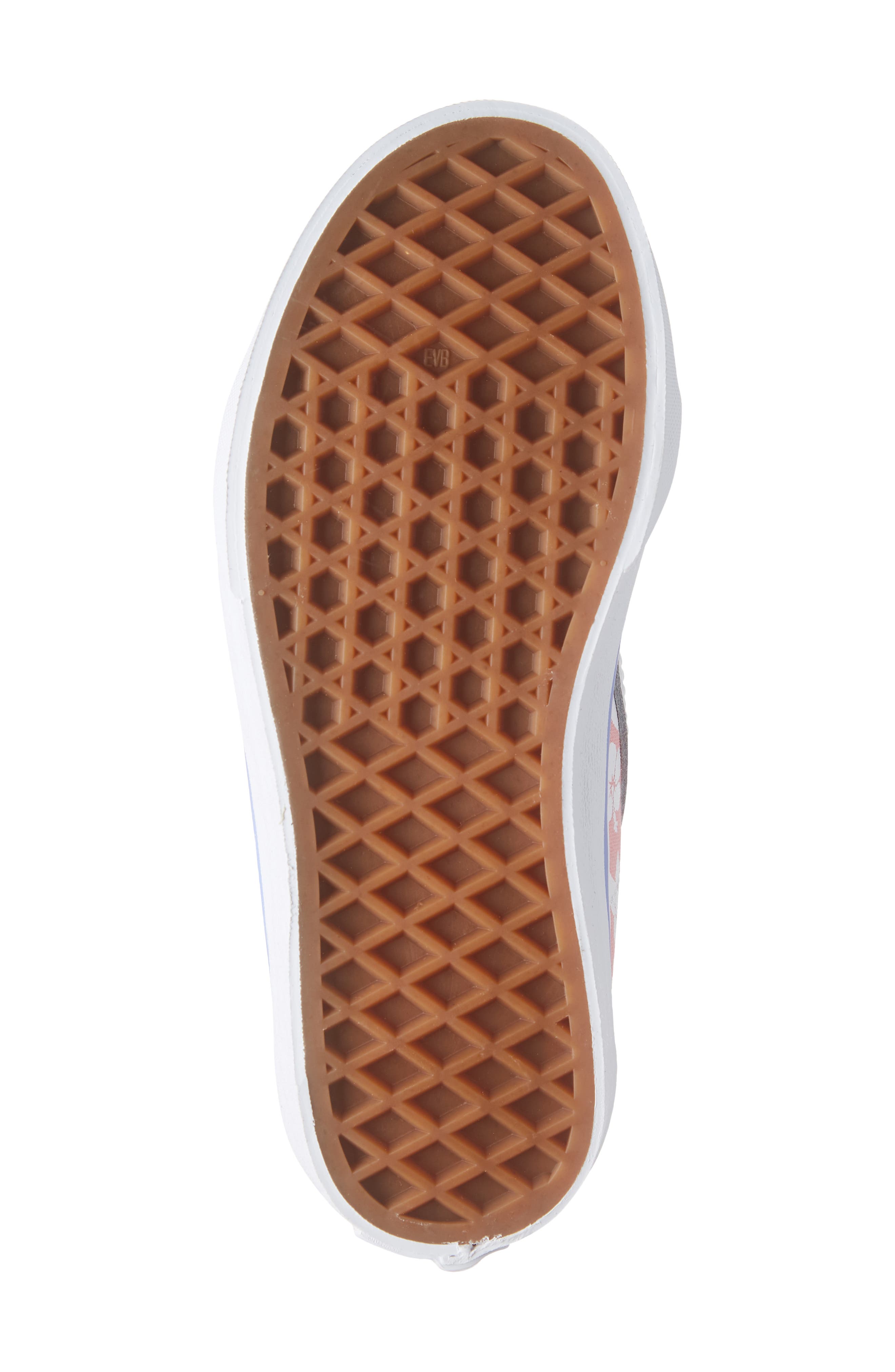 Vans Sk8-Hi Floral Zip Sneaker, Alternate, color, 