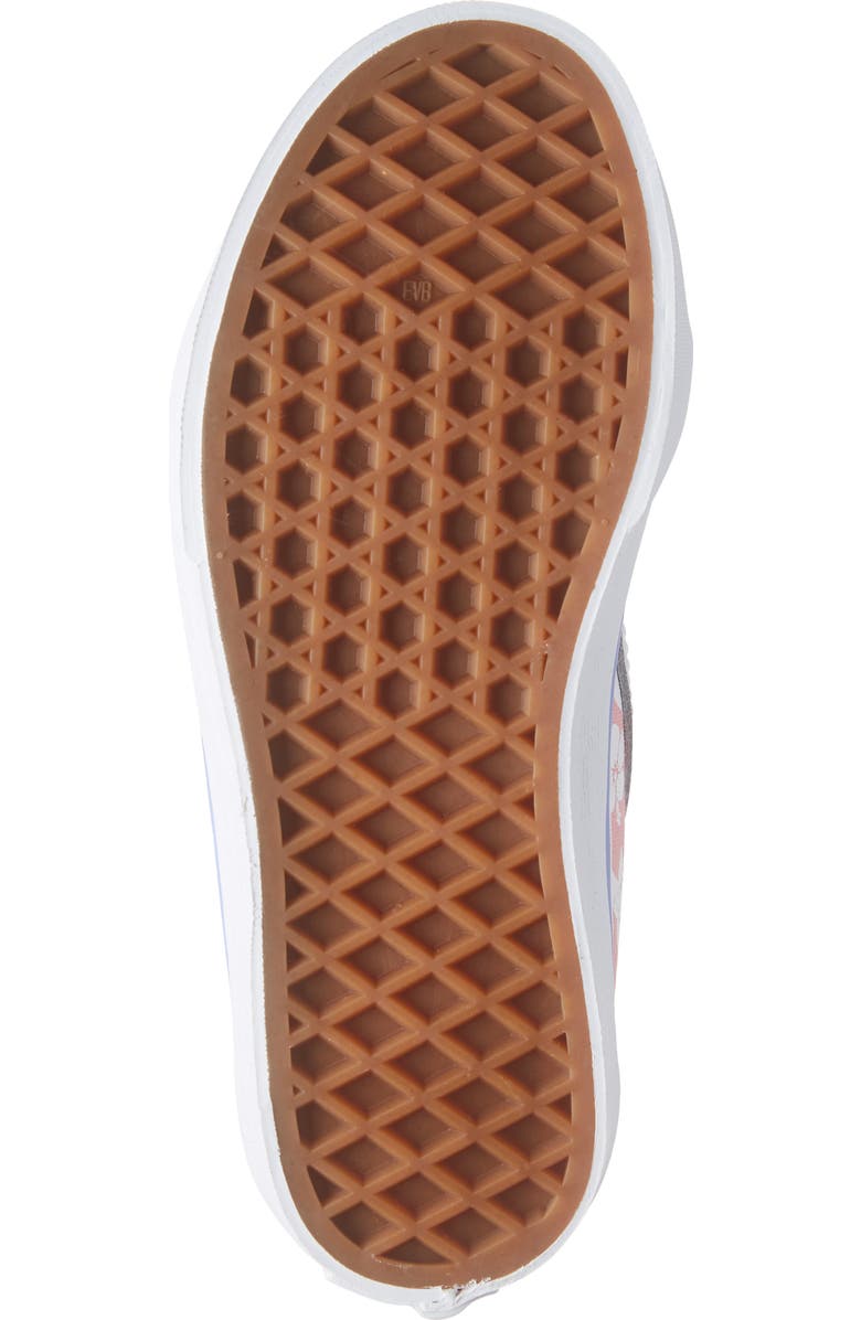 Vans Sk8-Hi Floral Zip Sneaker, Alternate, color,