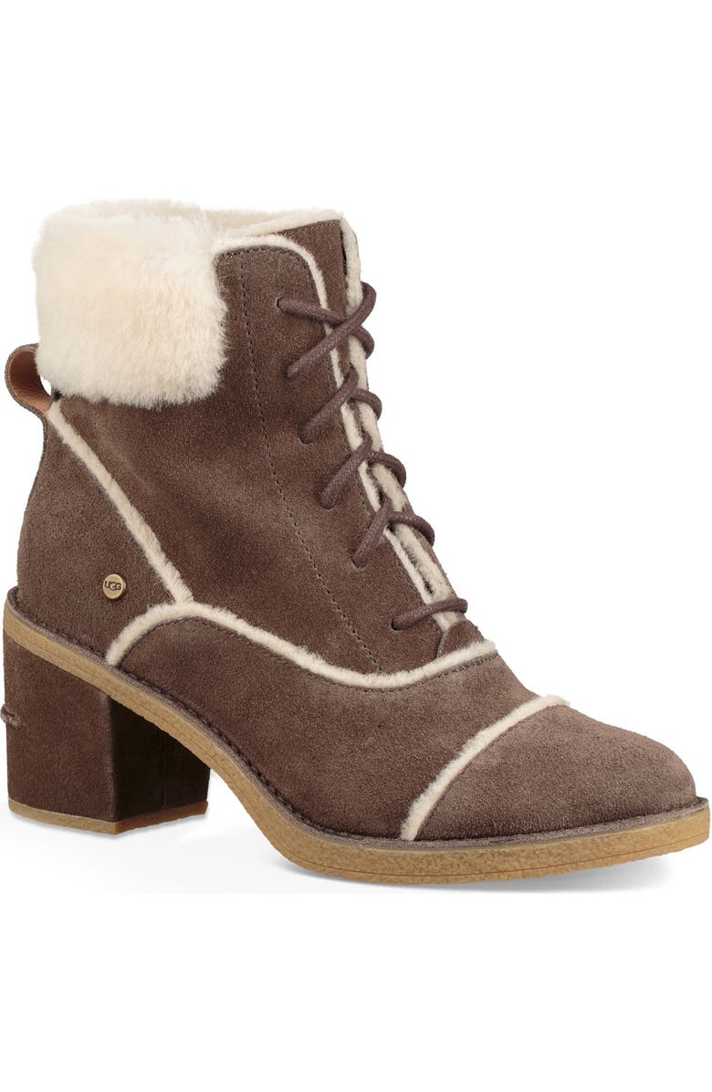 UGG<sup>®</sup> Esterly Genuine Shearling Boot, Main, color,