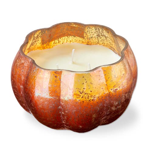 Tag Harvest Pumpkin Scented Candle For Thanksgiving In Orange