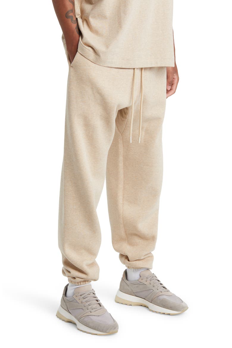 Essential Sweatpants, Alternate, color, GOLD HEATHER