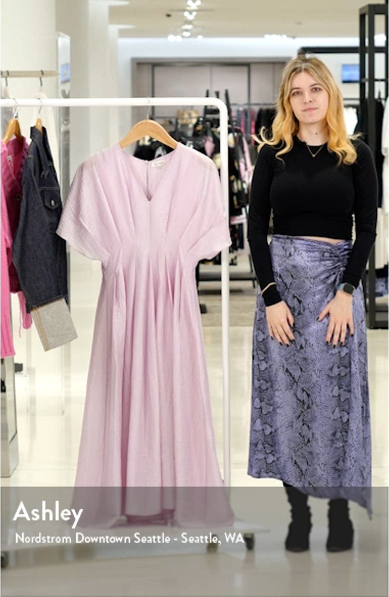 Dolman Sleeve A-Line Dress