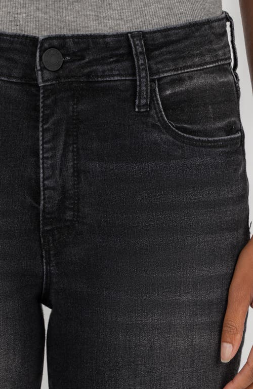 Kut From The Kloth Ana High Waist Flare Jeans In Blue