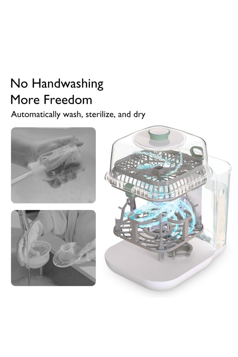 Advanced Auto Baby Bottle Washer, Alternate, color, White