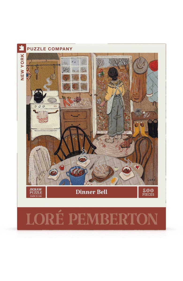 NEW YORK PUZZLE COMPANY Dinner Bell 500 Piece Puzzle, Main, color, NO COLOR