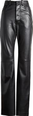 HOUSE OF CB Inaya High Waist Faux Leather Pants