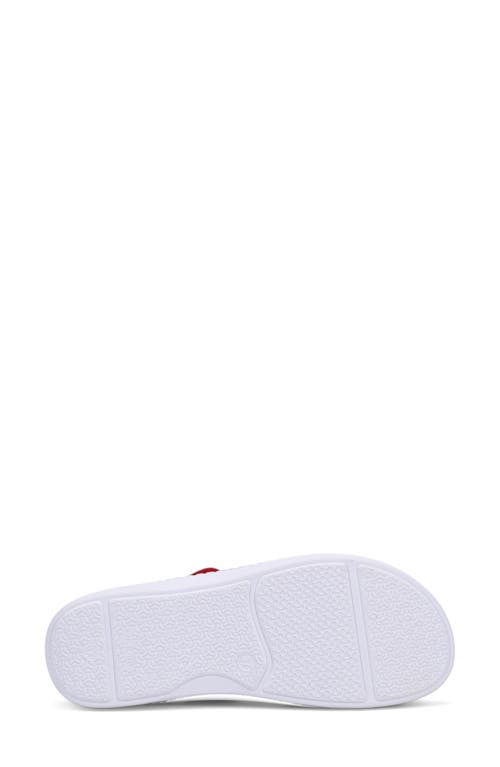 Ron White Frances Slingback Platform Wedge Sandal In Lipstick