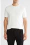 Textured Short Sleeve Sweater