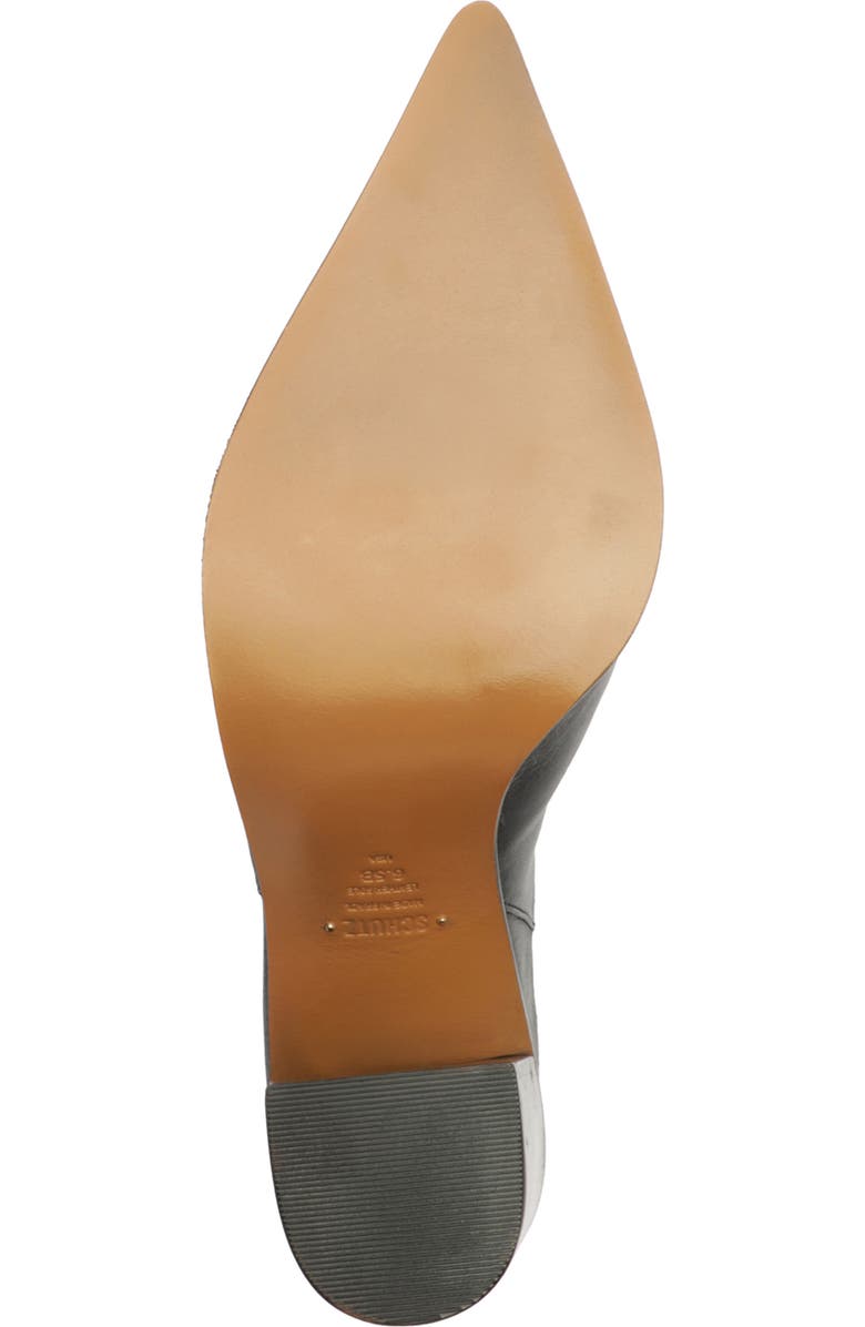 Schutz Mikki Pointed Toe Mule, Alternate, color, Black