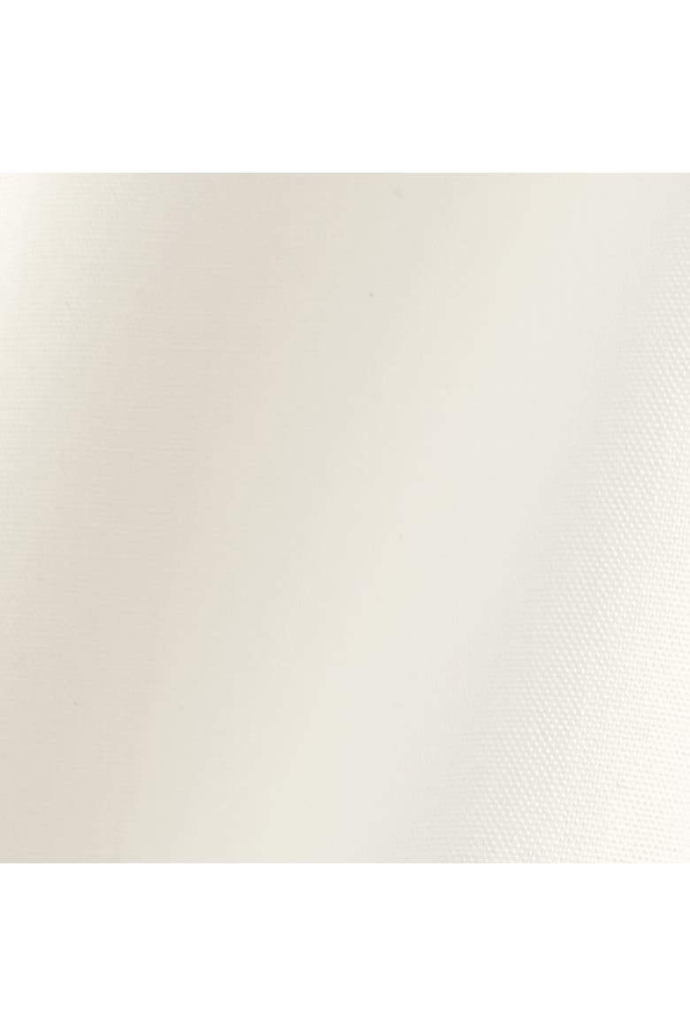 Elasticated Grosgrain-detail Cotton Shorts, Alternate, color, WHITE
