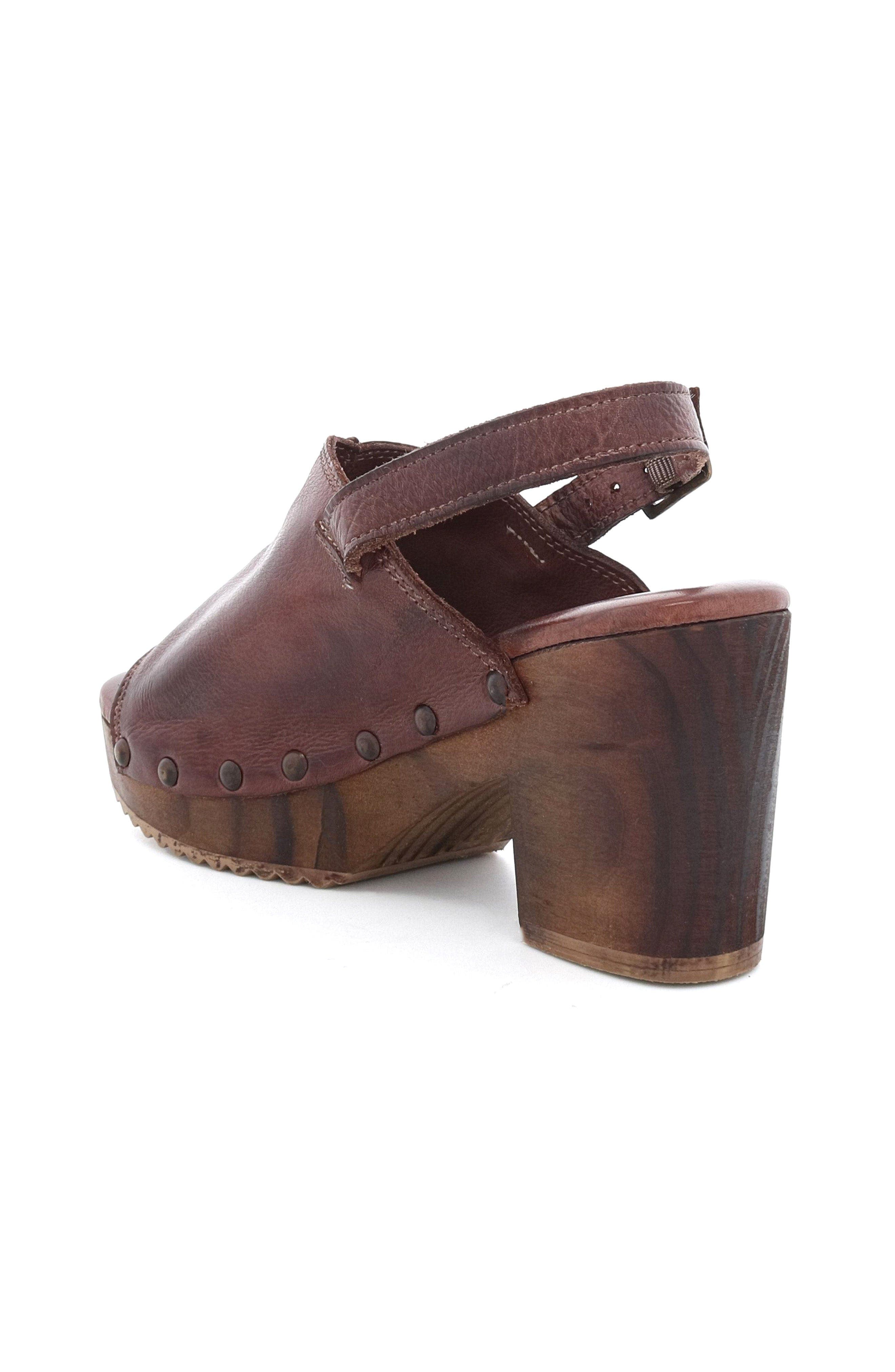 Bed Stu Marie Wood Heel, Alternate, color, Teak Dd