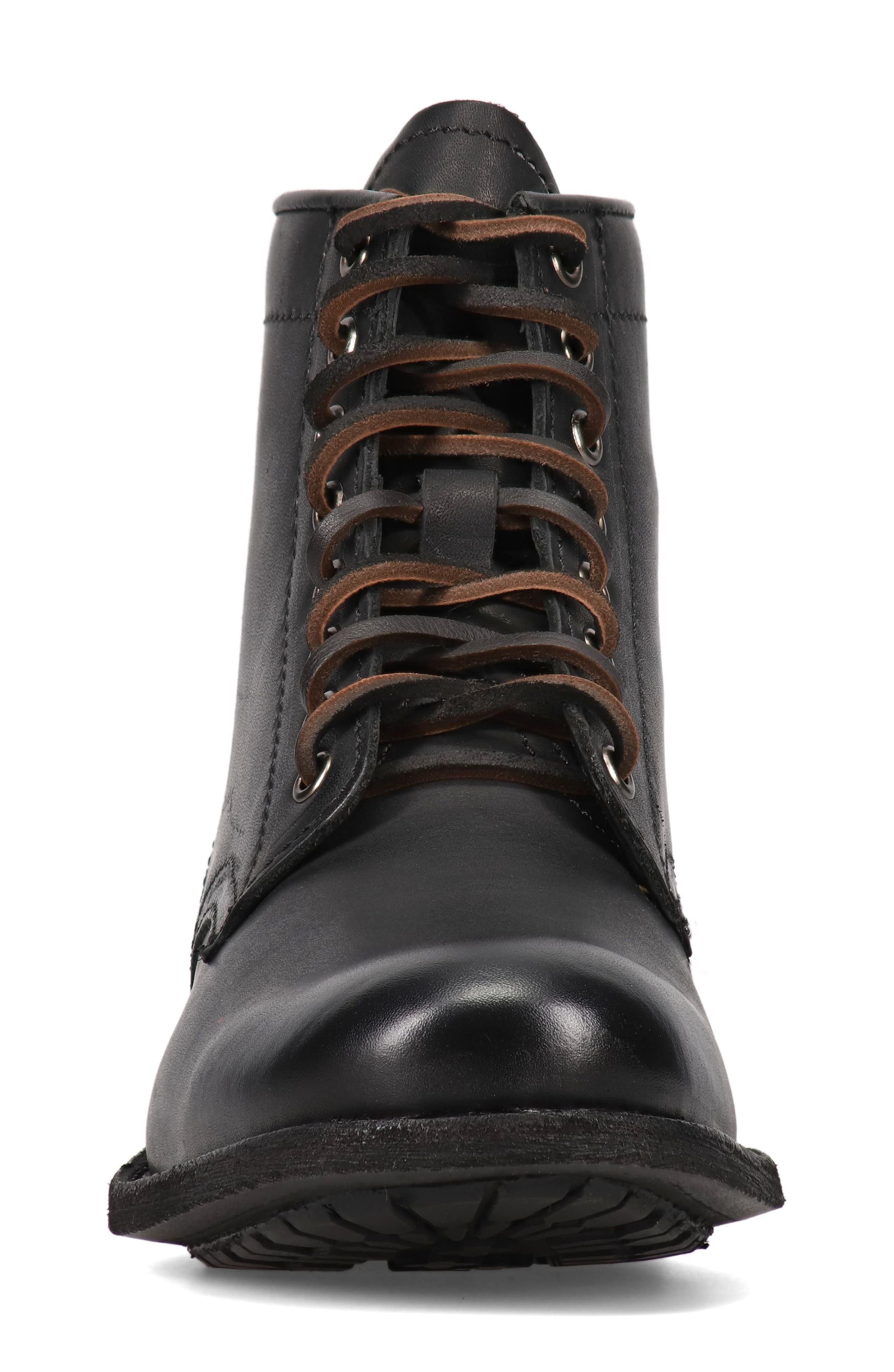 Frye Tyler Flex Lace-Up Boot, Alternate, color, Black